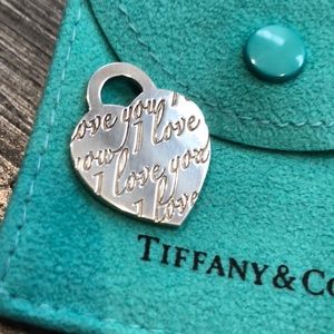 Tiffany I love you Charm